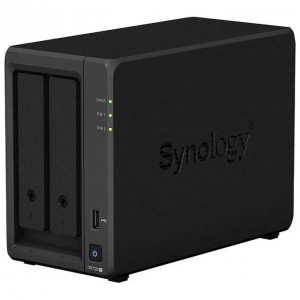 Synology DiskStation DS720+ Server Nas e di Archiviazione J4125 Collegamento Ethernet Lan Desktop Nero