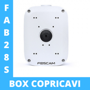 Box copricavi Foscam FAB28S Waterproof Scatola Proteggi cavi impermeabile compatibile per le telecamere Foscam FI9828W, FI9828P, FI9928P, SD2, SD2X e FI9928P