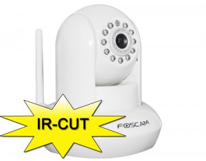 Foscam FI8910W Wireless Rotazione con Filtro IR-Cut - 2.8mm 60° Gradi Bianco
