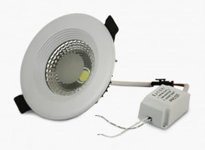 Faro LED 5W con Luce LED Colore Bianco Freddo Illuminazione per Interno