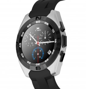 Smartwatch Bluetooth LKM Security con funzione cardiofrequenzimetro contapassi Colore Grigio