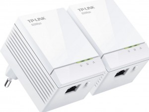 TP-LINK TL-PA6010KIT Starter Kit con Adattatore Powerline AV600, 1 Porta Gigabit Ethernet, Bianco 
