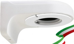 Foscam staffa a parete Supporto per Foscam D4Z  adatto per il montaggio a parete di telecamere a cupola D4Z / D2EP Colore: bianco