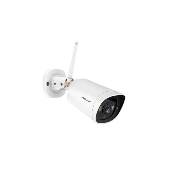 Foscam G4C Telecamera di Sicurezza Wireless 2K Starlight con Visione Notturna a Colori e Rilevamento Intelligente Umani - Compatibile con Alexa