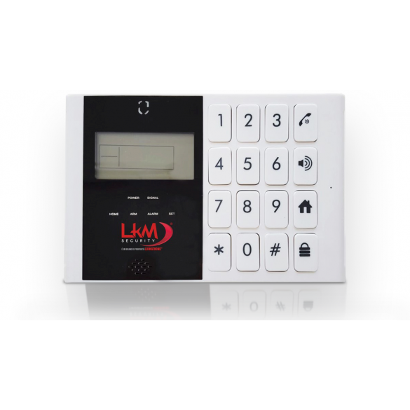 KIT Lite M2C Antifurto Allarme Casa LKM Security Kit Wireless Senza Fili Controllabile da Cellulare. Menù con Sintesi Vocale in Italiano e Manuale in Italiano