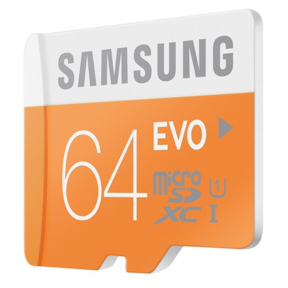 Memoria MicroSD 64GB Samsung MB-MP64D/EU Scheda Micro SD HC EVO