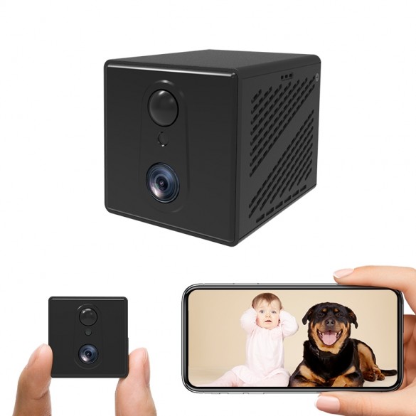 Mini Telecamera Con Sim Smart Gekocam EVO a batteria 4G/LTE Risoluzione 1080P con visione Notturna fino a 5 metri 