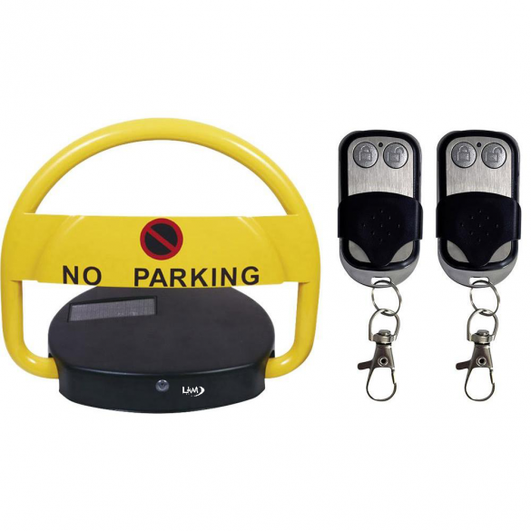 Dissuasori Parcheggio LKM Security con telecomando e pannello solare con batteria ricaricabile