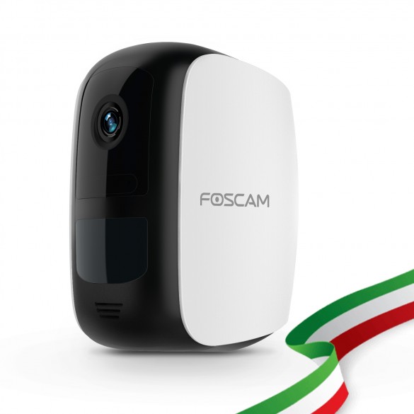 Telecamera a batteria Wireless Foscam E1 Full HD 1080P 2 Megapixel Batteria Lunga Durata Con Stazione Wireless