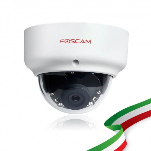 Telecamera  Foscam D2EP da esterno waterproof HD 2 megapixel  POE funzione P2P 4mm 70°