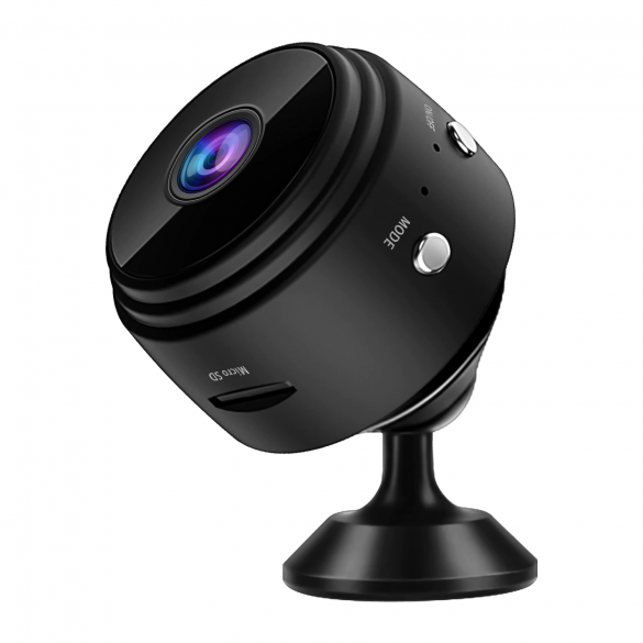 Mini telecamera spia Wifi 1080P con rilevamento movimento e visione  notturna - Supporto scheda max128gb