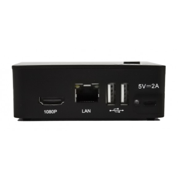 LKM Security mini Registratore NVR 8 canali per telecamere ed impianti IP ad alta risoluzione colore nero - HD Foscam onvif compatibile