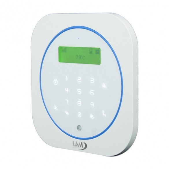 Antifurto Allarme Casa C5 LKM Security Kit Wireless Senza Fili Controllabile da Cellulare con App Gratuita. Menù in italiano e Manuale in Italiano
