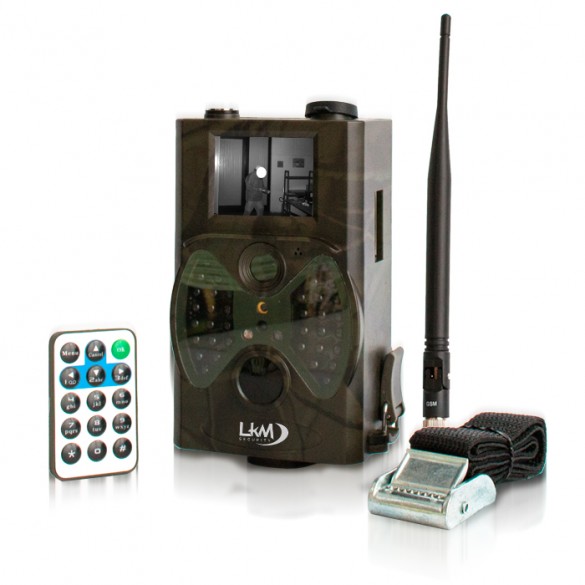 Telecamera Infrarossi Fototrappola GPRS GSM MMS 16MP LKM Security®  LKM-FTT01