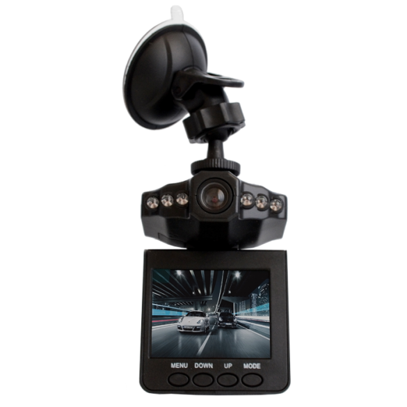 Dash Cam Telecamera portatile HD DVR per veicoli con infrarossi per visione notturna