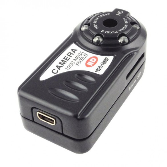 Mini Telecamera spia nascosta con registrazione MiniDV HD 1080P Foto audio e video