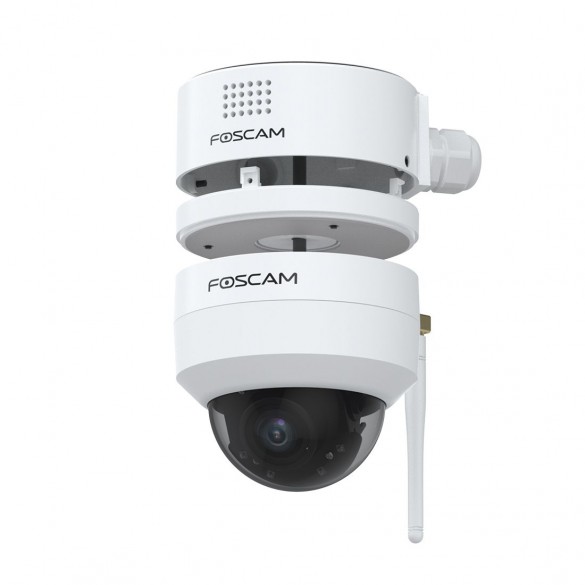 Supporto Telecamera con sistema audio integrato FABD4 Foscam box copricavi per D4Z colore Bianco