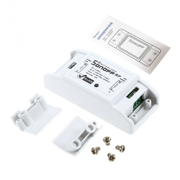 Attuatore Smart Home Sonoff compatibile con telecomando Wi-Fi Smart Switch