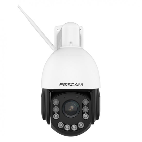 Telecamera IP da esterno Foscam SD4H WiFi 2K/4MP Auto Tracking / Rilevamento veicoli PTZ con zoom ottico 18x audio integrato