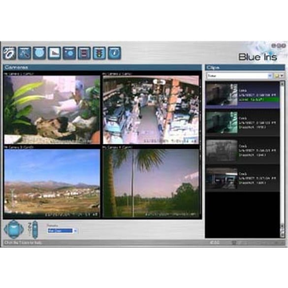 BlueIris Software di videosorveglianza per telecamere IP - Versione COMPLETA