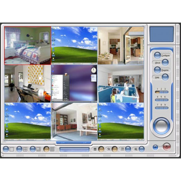 H264CAM Software di videosorveglianza per telecamere IP - Versione Deluxe