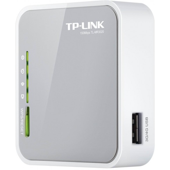 TP-LINK TL-MR3020, Router 3G/4G Portatile Wireless N 150Mbps