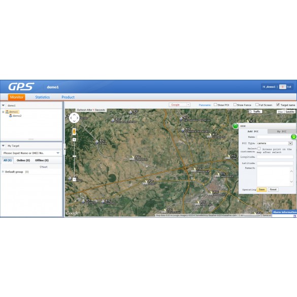 Localizzatore Satellitare e Antifurto GPS Tracker, Localizzatori GPS per anziani, per auto, moto, barche. con Display