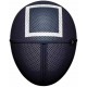 Squid Game Maschera Qualità Premium Simbolo Quadrato misura 25X18X9 Maschera Da Gioco Di Ruolo