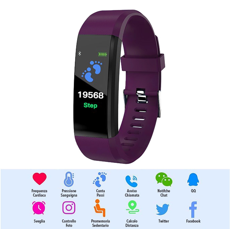 LKM Smartwatch Uomo o Donna Risponde alle Chiamate in Vivavoce, 1,7 Full  Touch con Cardiofrequenzimetro SpO2 Sonno riproduttore Musica, 28  Allenamenti Orologio Fitness Tracker per Android iOS Nero