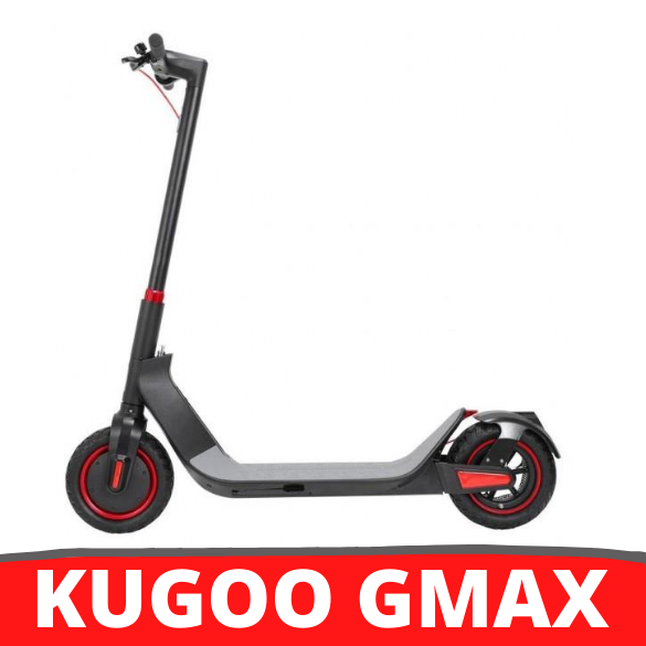 [FATTURA ITALIANA / BONUS] KUGOO G-Max scooter elettrico pieghevole nero da 10 pollici Pneumatico 500W motore brushless 35 km / h Velocità massima fino a 32 km Gamma 36 V Batteria 10.4 Ah