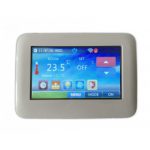  LKM Termostato Wifi Touchscreen wireless per casa e ufficio con display da 4,3 pollici, possibilità d'impostare sessioni d'accensione dell'impianto tramite Applicazione
