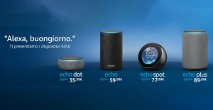 Amazon Alexa sbarca in Italia